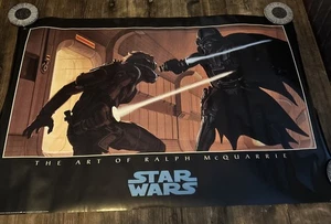 Star Wars Poster “The Art Of Ralph Macquarie” 1996 PTW767 original - Picture 1 of 8