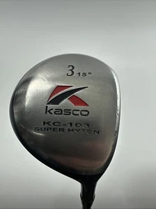 KASCO SUPER HYTEN KC-103 3 WOOD 15°, REGULAR FLEX GRAPHITE, RH - Picture 1 of 11
