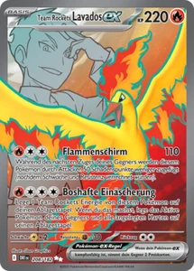 Pokemon Ewige Rivalen Team Rockets Lavados ex Full Art 208/182 Near Mint deutsch - Bild 1 von 1