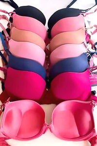 1-6 EXTREME DOUBLE PUSH UP, Add 2 Cup Sizes Push Up Bra Padded FREE RETURNS 6856 - Picture 1 of 24