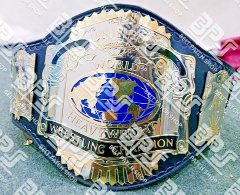 USWA Unified World Heavyweight Wrestling Championship Title Belt Cover
