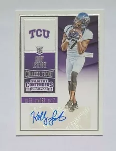 2016 Panini Contenders CT Kolby Listenbee TCU Buffalo Bills - Auto - Picture 1 of 1