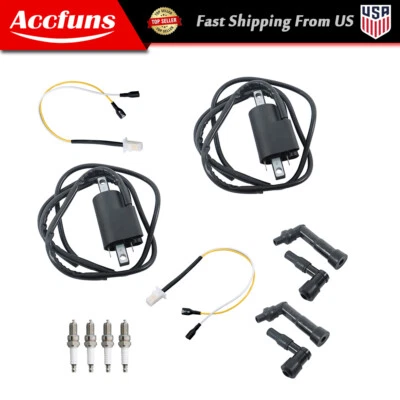 Fit For Yamaha Motorcycle XJ750 1981-1983 Ignition Coil Spark Plug With Cap Kit — 第 1/4 张图片