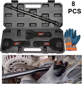 Pneumatic Fan Clutch Wrench Set Fan Clutch Removal Tool Ford/GM/Chrysler/Jeep - Bild 1 von 11