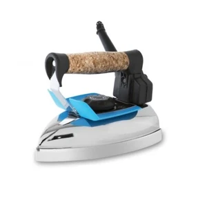 AEOLUS PROFESSIONAL IRON TO DRY 850W POLISHED PLATE HANDLE IN CORK STIR GO FR05 - Picture 1 of 9