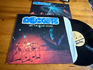 LP ITALY 1978 Rockets – On The Road Again CON INSERTO - Foto 1 di 1