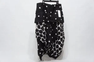 PROENZA SCHOULER FLARED MIX-DOT-PATTERN CREPE SHIRT WITH HANDKERCHIEF HEM 2 $135 - Picture 1 of 7