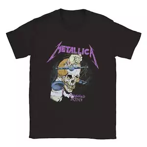 T-shirt girocollo unisex Metallica Damaged Justice Classic - Foto 1 di 10