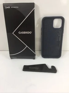 CASEKOO iPhone 12 &12 Pro Series ZH Cellphone Case Navy Blue - Picture 1 of 11