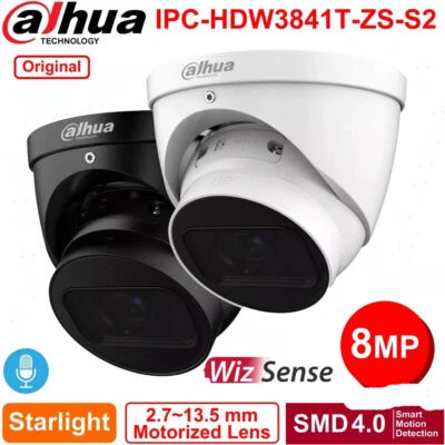 Dahua IPC-HDW3841T-ZS-S2 4K 8MP 5x Zoom Starlight IP Camera SMD4.0 PoE In Mic - Image 1 of 4
