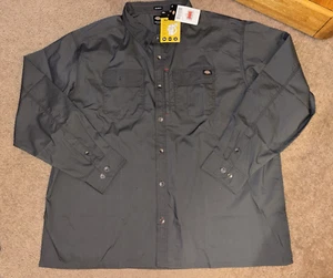 Men's Dickies Dura Tech Ranger Ripstop Relaxed Fit Work Shirt Size 3XL - Picture 1 of 8