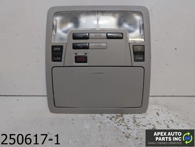 OEM 2013-2015 Toyota Avalon Limited Overhead Console Dome Map Light Lamp Sunroof - Image 1 of 4