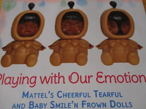 3pg Mattel Cheerful Tearful & Baby Smile 'n Frown Doll HIstory Article / Brown - Picture 1 of 3