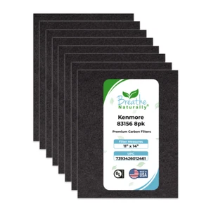 Replacement 83156 Carbon Filters for Kenmore 83250 and 85250 Purifiers 8 Pack - Picture 1 of 4