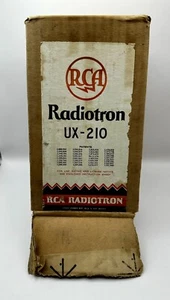 RCA / RADIOTRON - UX-210 - ORIGINAL BOX - Picture 1 of 4