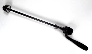 SHIMANO - BLACK STEEL - RETRO - REAR - QUICK RELEASE - SKEWER - MTB CYCLOCROSS - Picture 1 of 1