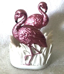 Bath & Body Works PINK FLAMINGO Gentle Foaming Soap Holder - Picture 1 of 2