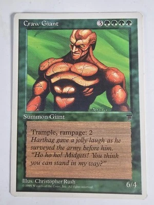 Craw Giant - Chronicles - Magic the Gathering MTG -- We Combine Shipping  - Image 1 of 2