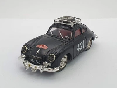 Porsche 356 Monogriglia R.M.C. 1953 Brumm 1/43 Nero - Immagine 1 di 4
