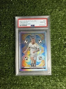 TONI KROOS 2023 SELECT LA LIGA STAINED GLASS PRIZM SSP PSA 10 POP 5 REAL MADRID - Picture 1 of 2