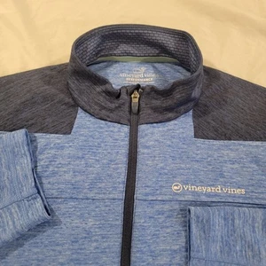 Vineyard Vines 1/4 Zip Performance Pullover Golf Sweater Lightweight Mens XL - Picture 1 of 6
