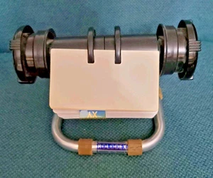 Archivo de tarjeta giratorio base metálica vintage ROLODEX 5024X 4 x 2,25" - Imagen 1 de 6