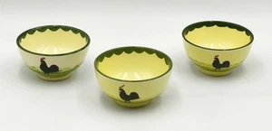 Zeller Keramik Hahn und Henne Müsli Schale 10,5 cm Schälchen Dessertschale - Bild 1 von 12