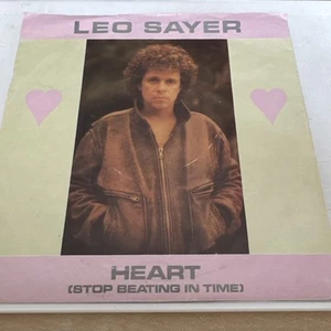 Leo Sayer - Heart 7" Vinyl Single Record P/S - Picture 1 of 6
