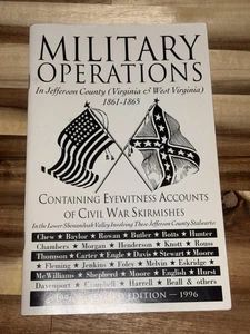 Military Operations WV VA 1861-1865 Soft Cover Book - Picture 1 of 5