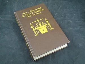 Misal dominical de Saint Johns y libro de oraciones cotidiano pub de libros católicos 1966 - Imagen 1 de 3