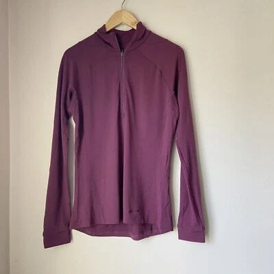 Patagonia Womens Wool Blend 1/4 Zip  Base Layer Top L - Image 1 of 4