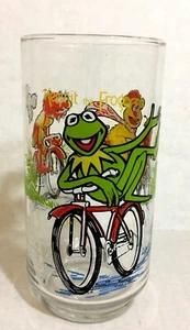 1981 Henson Associates McDonald's Glass The Great Muppet Caper Kermit the Frog - Picture 1 of 7