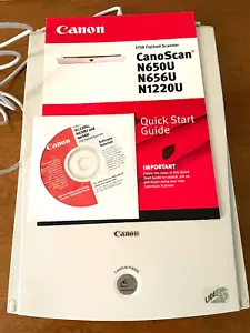 USB Flatbed Portable Scanner CanoScan Model N65OU - Picture 1 of 5