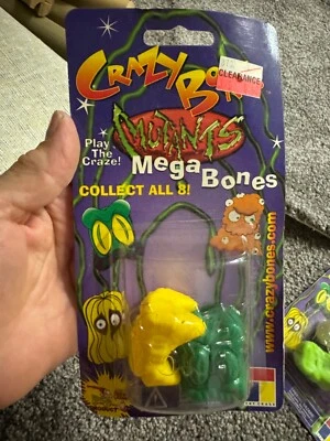 Lot #19 Crazy Bones Mutants Mega Bones NIB 1999 - Image 1 of 2