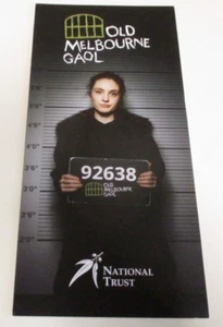 Old Melbourne Gaol - Brochure - Jail / Prison - Ned Kelly and Others  - Victoria - Picture 1 of 7