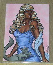 2014 5finity 5FUNITY Kitty Ditties Pretty Ladies Kristin Allen sketch card 1/1
