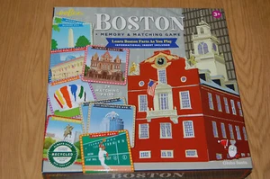BOSTON  MEMORY GAME- BNIB SEALED BY EEBOO 2022 - Picture 1 of 5