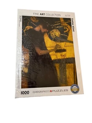 Puzzle Eurográfico Gustav Klimt 1000 PC THE MUSIC Nuevo con Etiquetas Nuevo en Caja Sellado Foto 1 de 4
