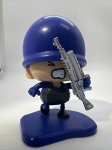 MGA Awesome Little Green Men Military Blue Army Seal Unit Private Dogface 1-054 - Bild 1 von 7