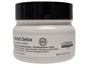 L'OREAL Metal Detox Masque Anti-Deposit Protector After Color Balayage Bleach