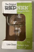 The Original Rednek Margarita Glass Lime-Down Redneck-Style by Carson 16 Oz.