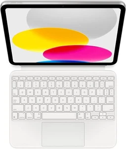Apple - Magic Keyboard Folio for iPad 10.9-inch White - Picture 1 of 5