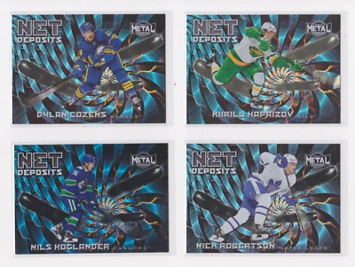2020-21 SKYBOX NHL METAL UNIVERSE NET DEPOSITS INSERT - DROP DOWN LIST - Image 1 of 4