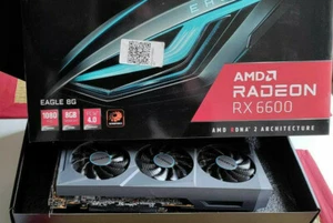 GIGABYTE Radeon RX 6600 EAGLE 8Go GDDR6 GPU - Photo 1/9