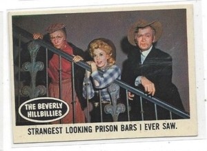 1963 Topps Beverly Hillbillies #8 Strangest Looking Prison Bars.... nr.mt. - mt