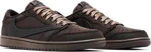 Travis Scott x Air Jordan 1 Retro Low OG SP Velvet Brown - DM7866-202 - IN HAND - Picture 1 of 5