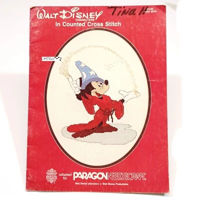 Libro de patrones de punto de cruz de personajes de Walt Disney de colección paragon needlecraft Foto 1 de 2