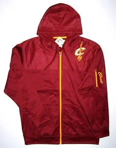Majestic Cleveland Cavaliers Men's Ready For Action Therma Base Full-Zip Hoodie - Picture 1 of 2