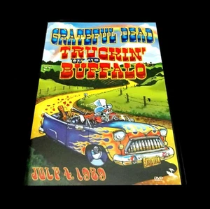 Grateful Dead Truckin' Up To Buffalo July 4, 1989 DVD New York 7/4/89 Biffle Art - Picture 1 of 12