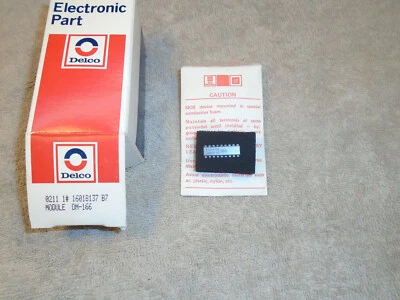 UNO (1) NOS RADIO DELCO MÓDULO DM-166 GM # 16018137 81 82 83 OLDS BUICK CHEVY Foto 1 de 2